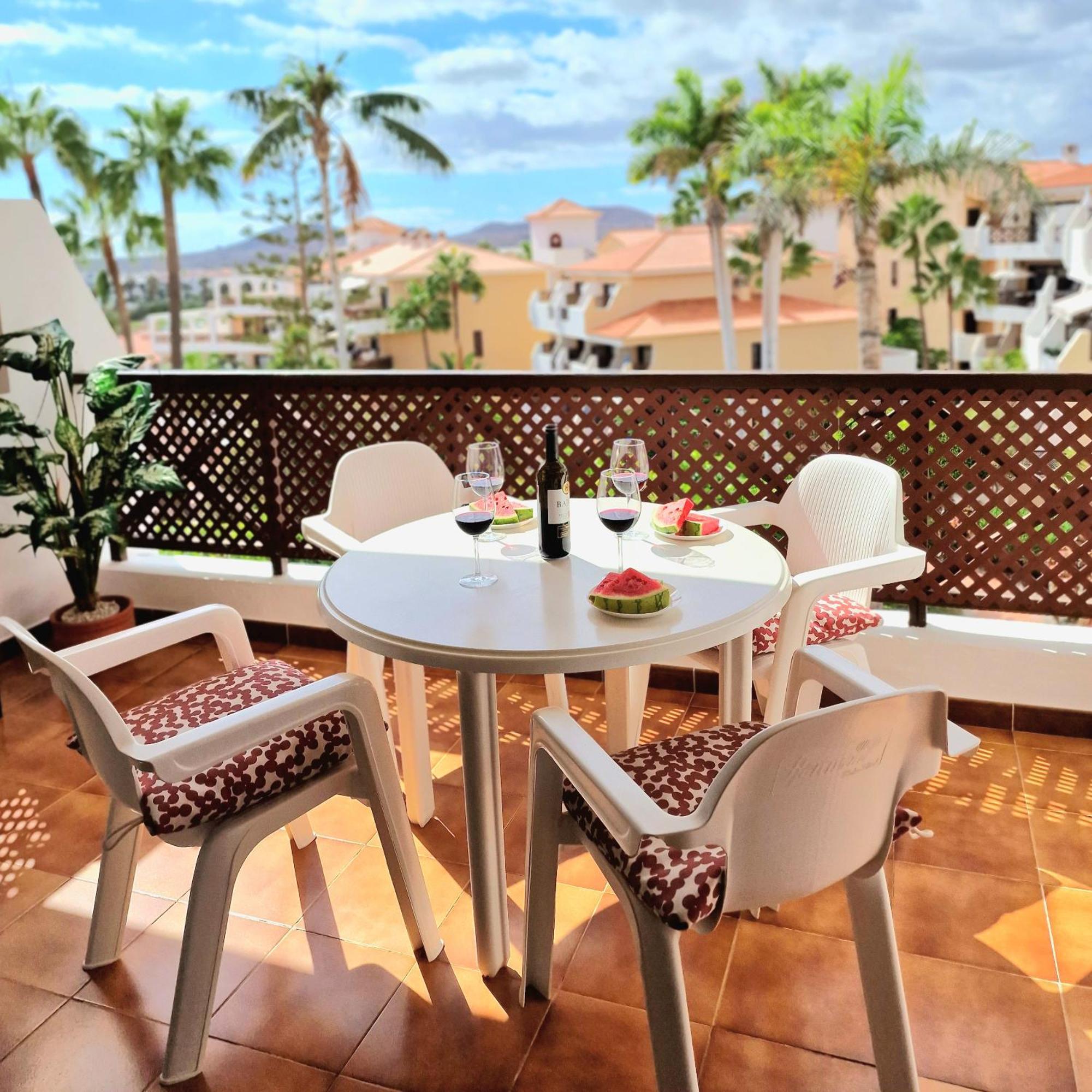 Strelitzia Apartment - Ocean View & Heated Pool San Miguel de Abona Dış mekan fotoğraf