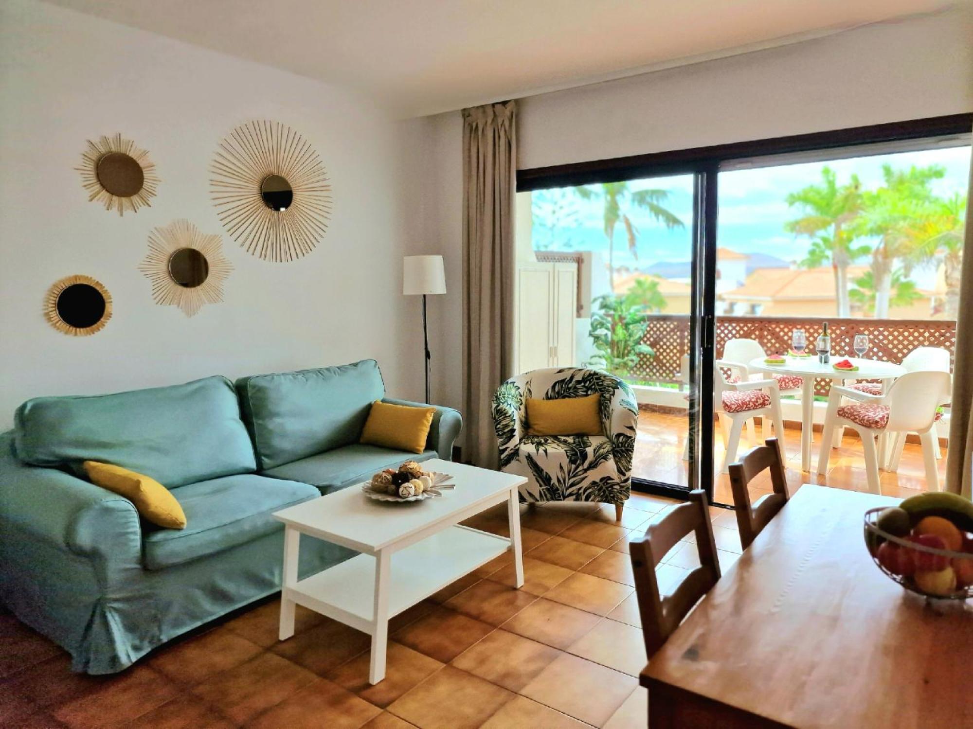 Strelitzia Apartment - Ocean View & Heated Pool San Miguel de Abona Dış mekan fotoğraf